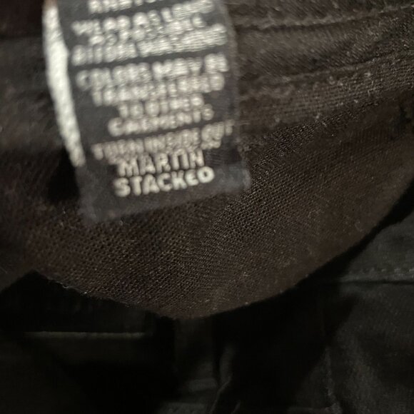 Jordan Craig Stacked Jeans Men's Size 32 Waist Black Extra Long Modern Style - Picture 5 of 7